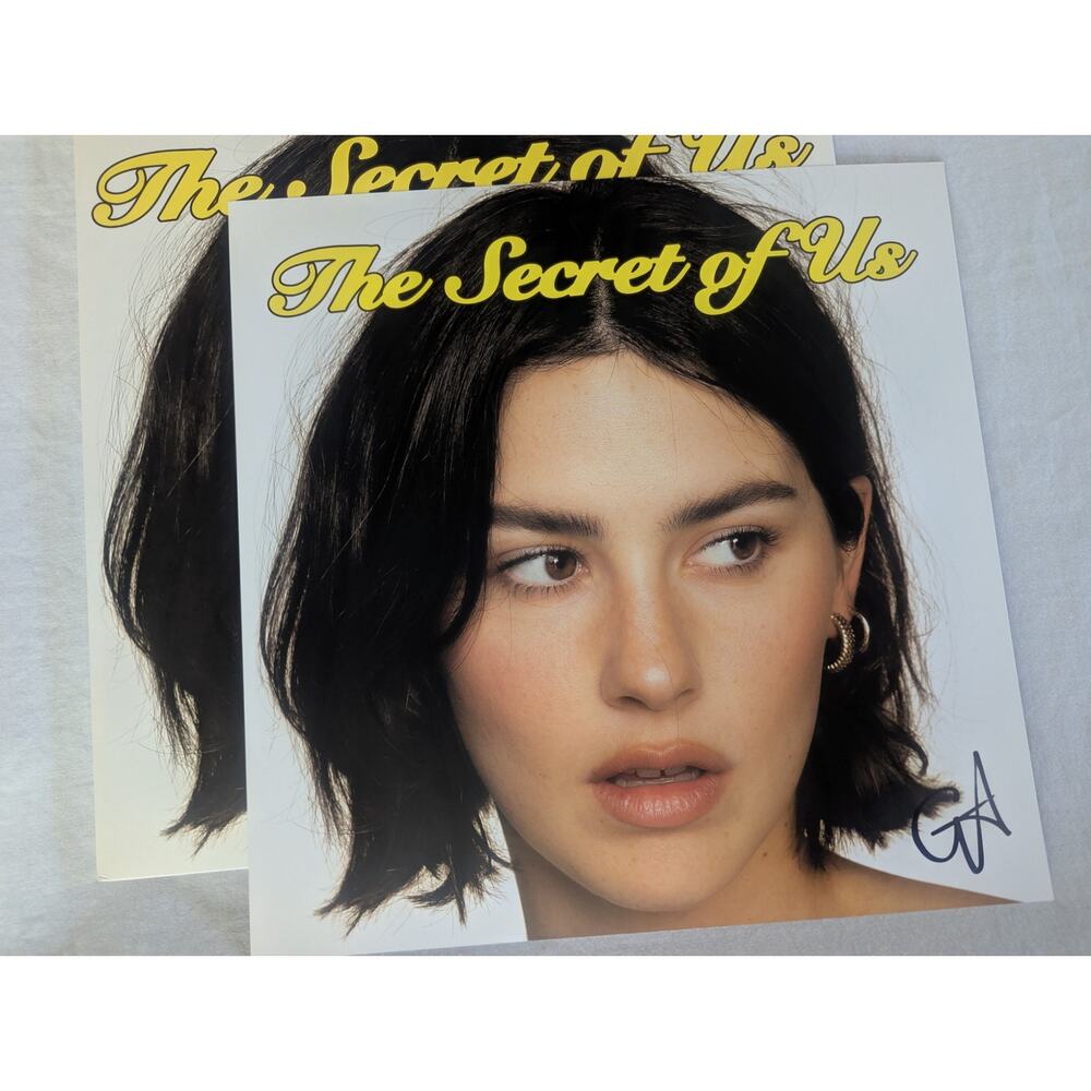 Gracie Abrams Vinyl Hand Signed Insert The Secret Of Us Purple LP